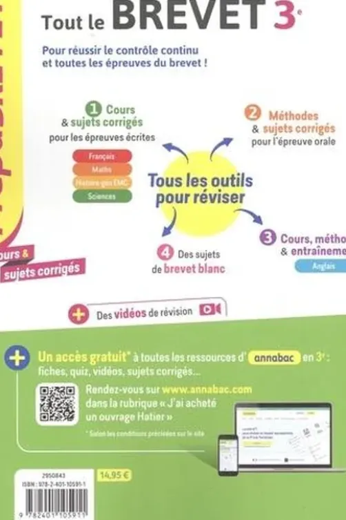 Tout le nouveau brevet 3e. Edition 2025, Caroline Bureau