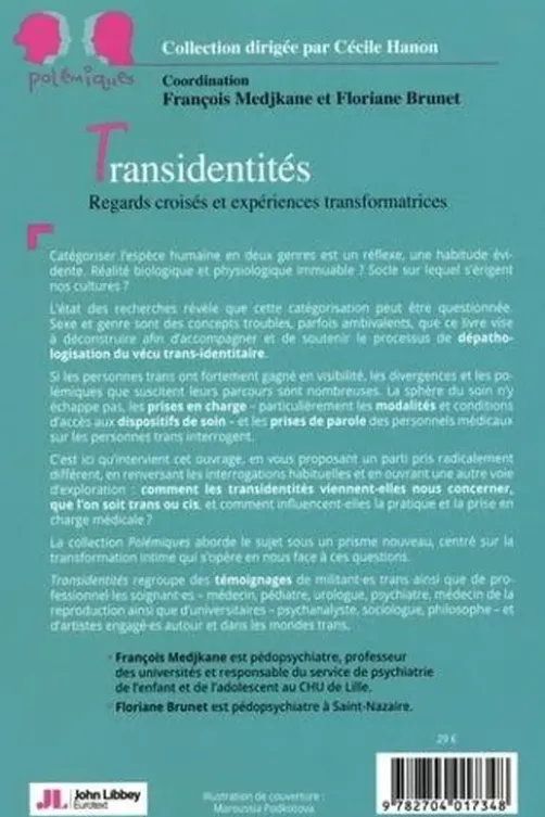 Transidentités. Regards croisés et expériences transformatrices, François Medjkane