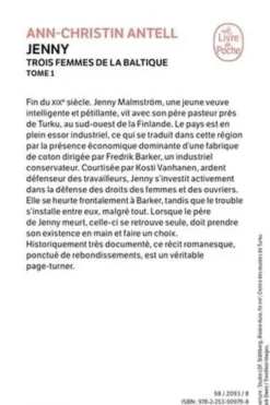 Trois femmes de la Baltique Tome 1 : Jenny, Ann-Christin Antell