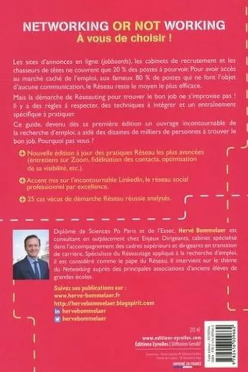 Trouver le bon job grâce au(x) réseau(x). 8e édition, Hervé Bommelaer