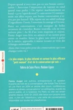 Trêve de bavardages. L'art de la conversation pour enrichir ses échanges et se connecter aux autres, Fanny Auger