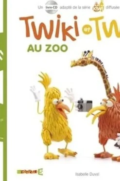 Twiki et Twini au zoo. Avec 1 CD audio, Isabelle Duval
