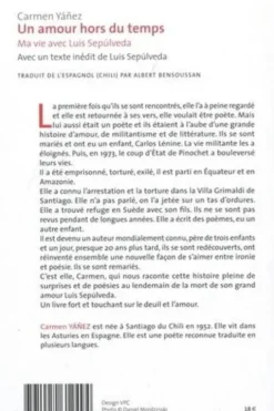 Un amour hors du temps. Ma vie avec Luis Sepulveda, Carmen Yañez