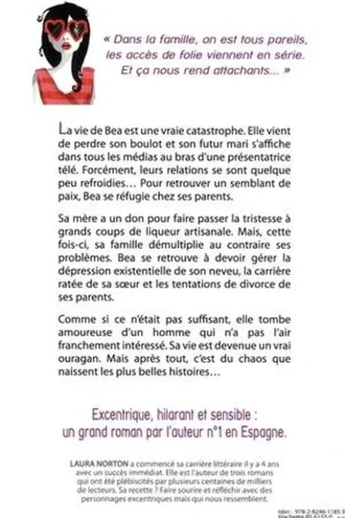 Une catastrophe n'arrive jamais seule, Laura Norton
