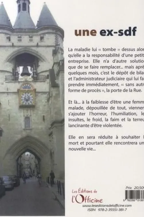 Une ex-SDF. Edition revue et augmentée, Elizabeth d' Angèle
