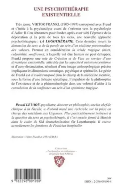 Une psychothérapie existentielle. La logothérapie de Viktor Frankl, Pascal Le Vaou