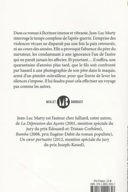 Un garçon d'après-guerre, Jean-Luc Marty