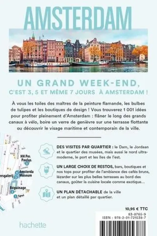 Un grand week-end à Amsterdam. Avec 1 Plan détachable, Marjolaine Koch