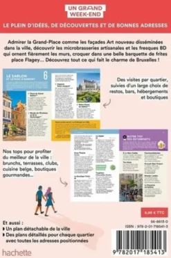 Un Grand Week-end à Bruxelles. Avec 1 Plan détachable, Le Routard