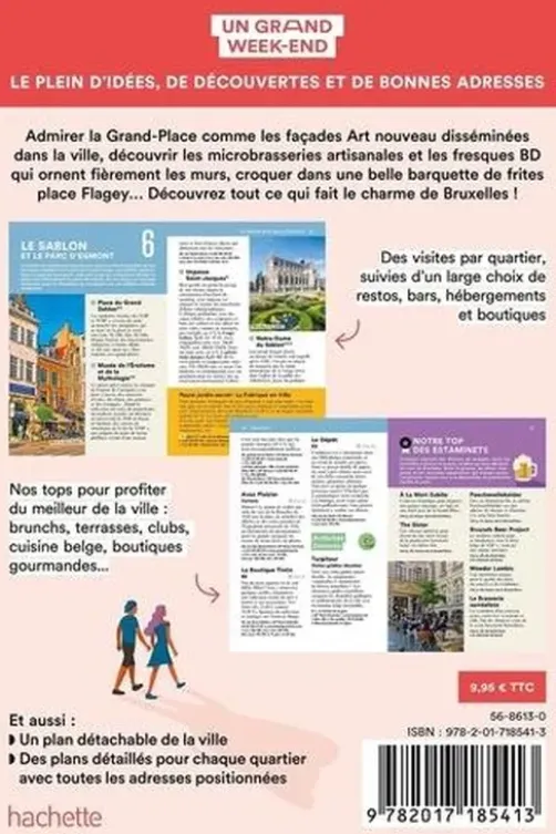 Un Grand Week-end à Bruxelles. Avec 1 Plan détachable, Le Routard