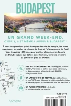 Un grand week-end à Budapest. Avec 1 Plan détachable, Céline Faucon