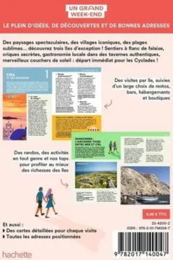 Un grand week-end à Santorin, Anafi et Ios, Maud Vidal-Naquet