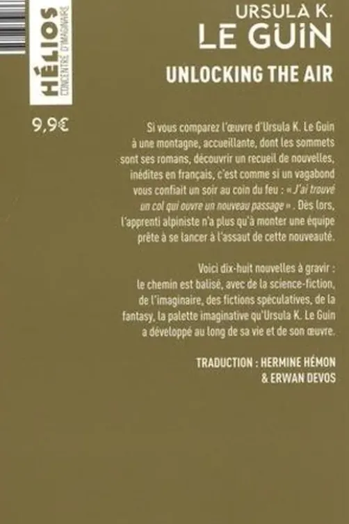 Unlocking The Air, Ursula K Le Guin