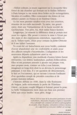 Un long courrier indochinois. Toute une vie de voyages, Alexandra Dauplay-langlois