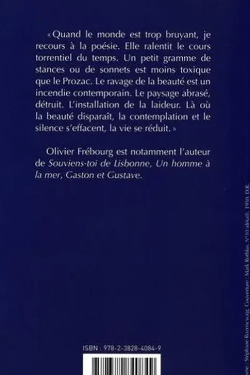 Un si beau siècle. La poésie contre les écrans, Olivier Frébourg