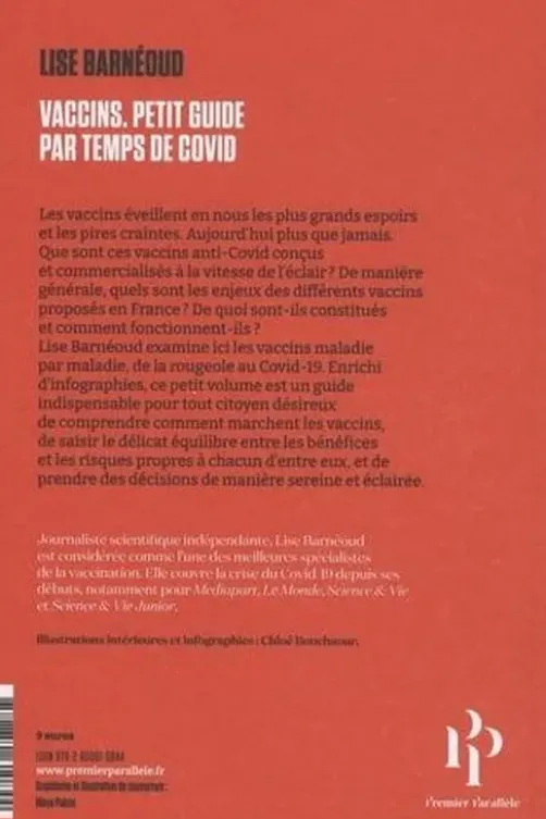 Vaccins. Petit guide par temps de covid, Lise Barnéoud