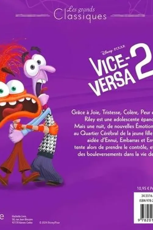 Vice-Versa 2, Disney Pixar