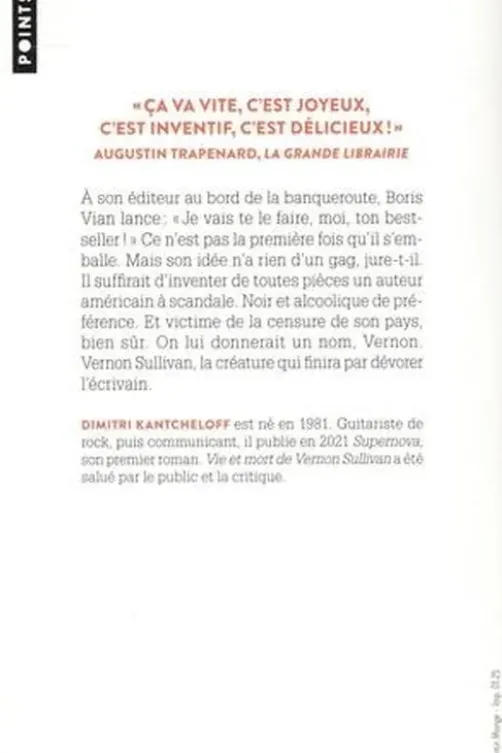 Vie et mort de Vernon Sullivan, Dimitri Kantcheloff