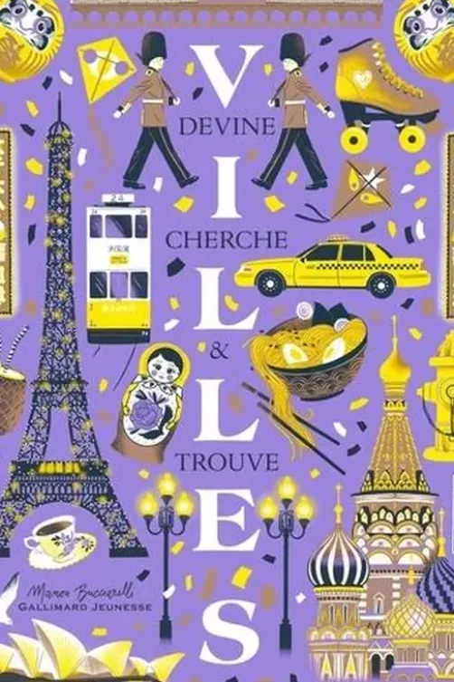 Villes. Devine, cherche & trouve, Manon Bucciarelli