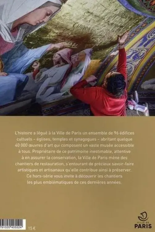 Vingt ans de restauration du patrimoine cultuel de Paris, Claude Pommereau
