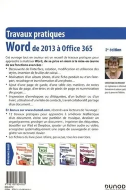 Word. De Word 2013 à Word 2022 et Office 365, 2e édition, Christine Eberhardt